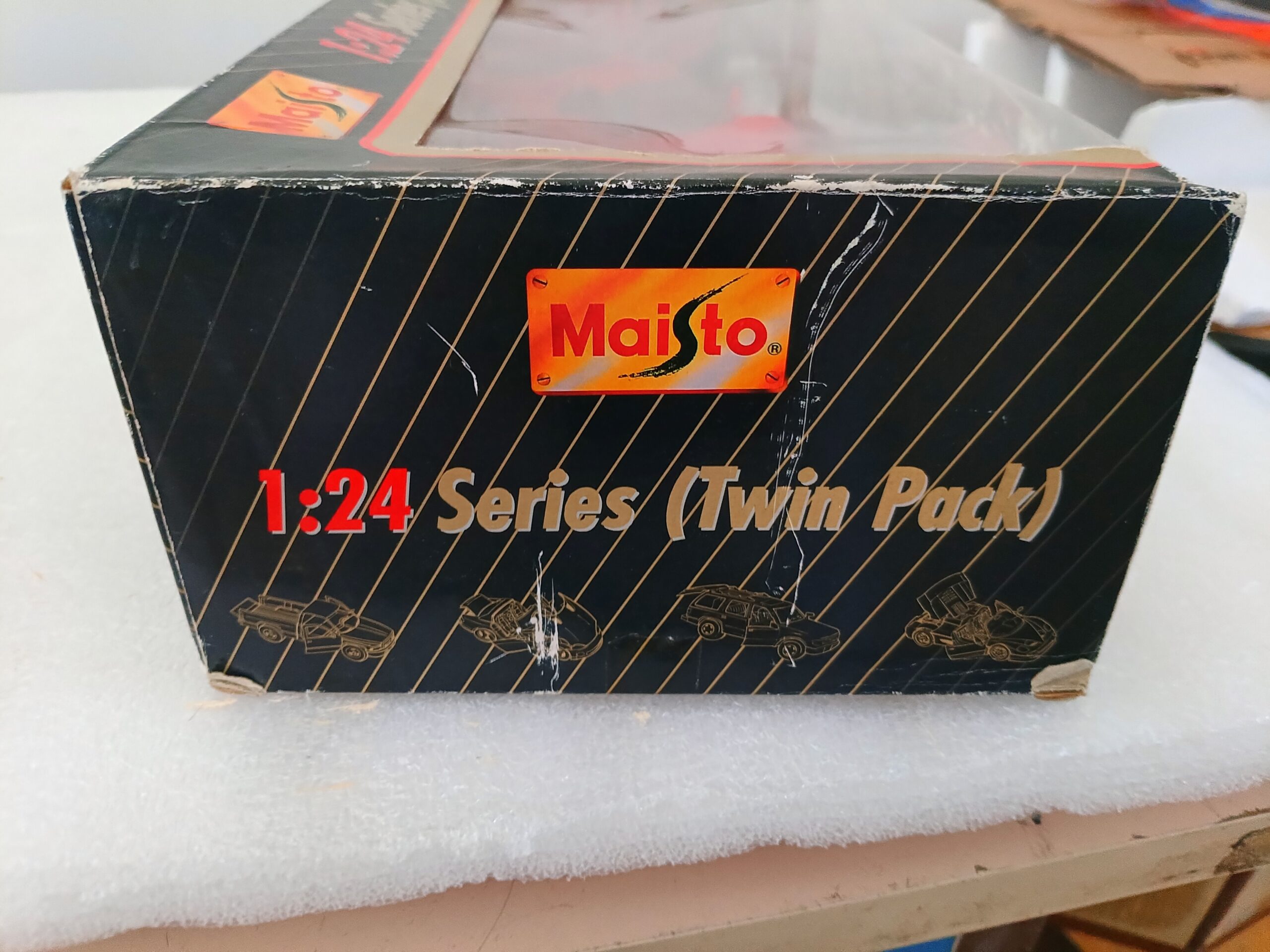 MAISTO SERIES TWIN PACK 1-24 FERRARI F355 CABRIO E FERRARI F50 - immagine 6